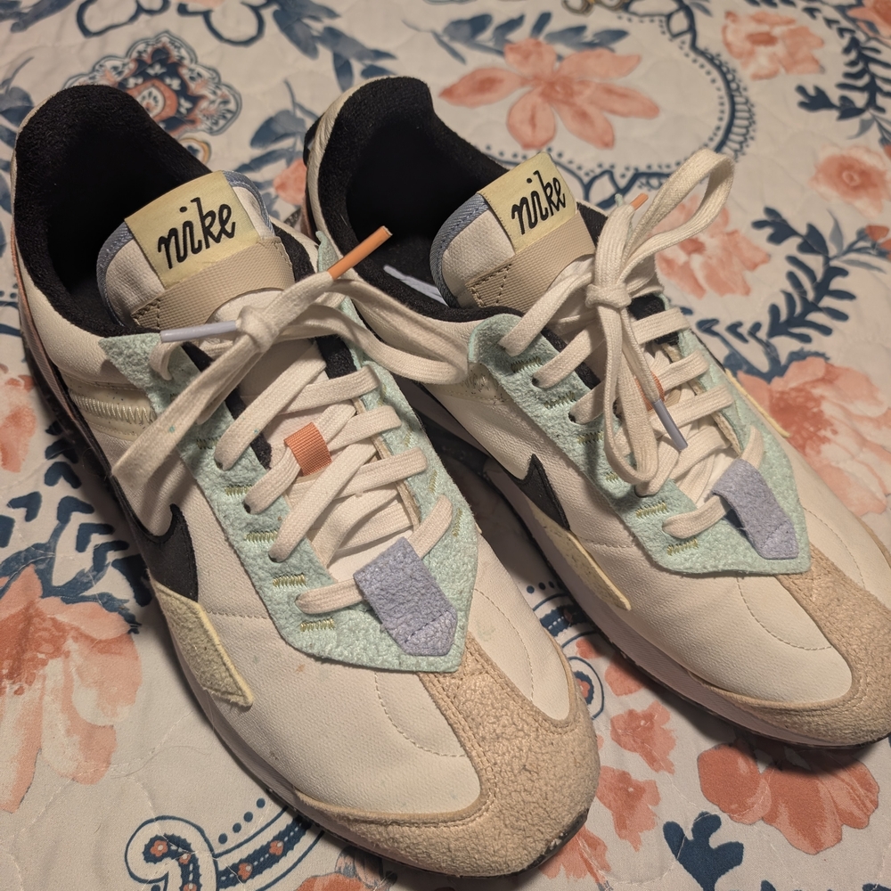 Nike White and Pastel Sneakers